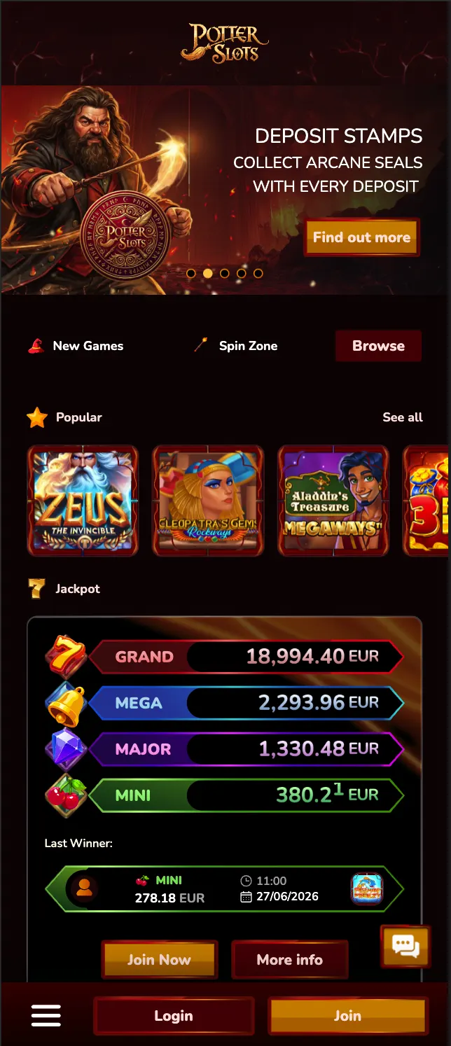 Home lobby interface